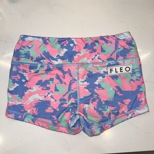 FLEO Camo Low Rise Shorts